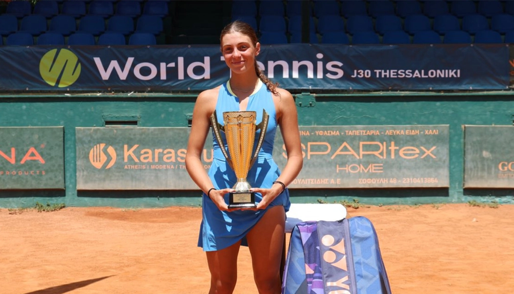 Πρώτος τίτλος ITF Juniors στα μονά για τη Χαρά Ζήνα!